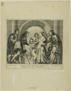 The Marriage of Maximilian of Austria with Mary of Burgundy by Theodoor van Thulden