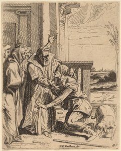 The Prodigal Son Received by His Father by Theodoor van Thulden after Sir Peter Paul Rubens