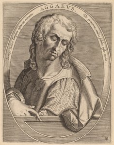 Aggaeus by Theodor Galle after Jan van der Straet