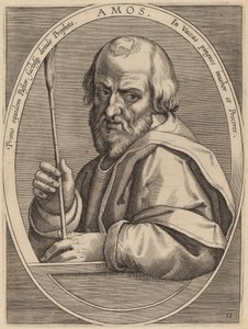Amos by Theodor Galle after Jan van der Straet