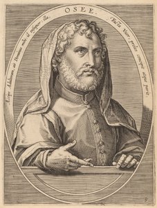 Hosea by Theodor Galle after Jan van der Straet