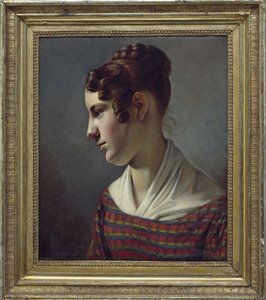 Portrait of a Girl by Theodor Leopold Weller