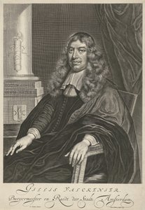 Portrait of Gillis Valckenier at Age 50 by Theodor Matham