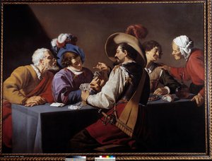 Card players, the brelan