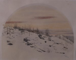 February by Theodor Kittelsen
