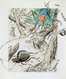 Flea Hunt in the Virgin Forest