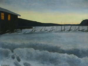 My Home by Theodor Kittelsen