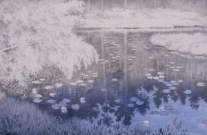 There Lies a Pond in Svartebudale by Theodor Kittelsen