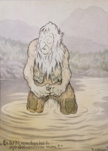 Who Has Taken My Seven Silver Ducks? by Theodor Kittelsen