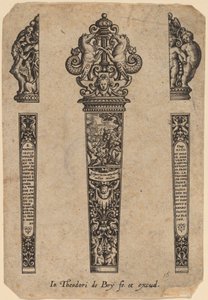 Ornament for Knife Handle by Theodor de Bry