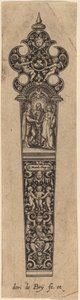 Ornament for Knife Handle by Theodor de Bry