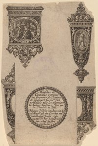 Ornament for Knife Handle by Theodor de Bry