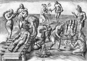 Timucuan Indians Treat the Sick