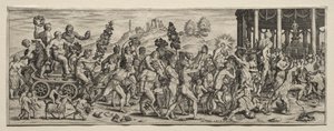 Triumph of Bacchus by Theodor de Bry