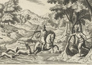 Deer Hunt by Theodor van Merlen (II)