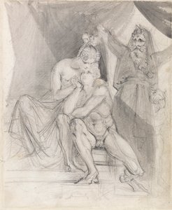 Prospero Watching Ferdinand and Miranda by Theodor von Holst