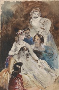 Theatrical Group by Theodor von Holst