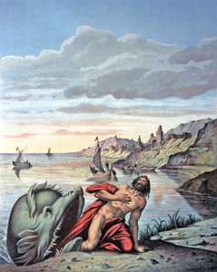 Jonas comes out of the whale