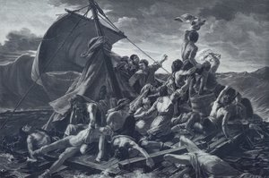 The Raft of the Medusa by Theodore (after) Gericault