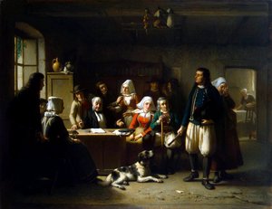 After the Unsealing of the Will by Theodore Bernard de Heuvel