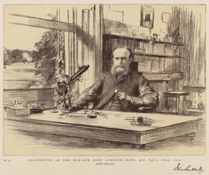 Celebrities of the Day, Sir John Lubbock, Baronet, MP, DCL, FRS, LLD