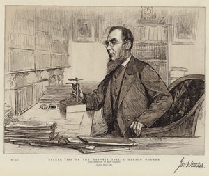 Celebrities of the Day, Sir Joseph Dalton Hooker by Theodore Blake Wirgman
