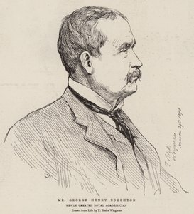 Mr George Henry Boughton by Theodore Blake Wirgman