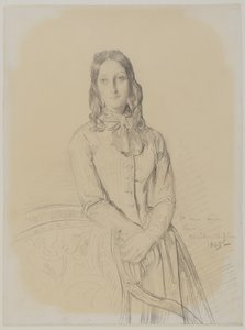 Portrait of Madame Ravaisson by Théodore Chassériau