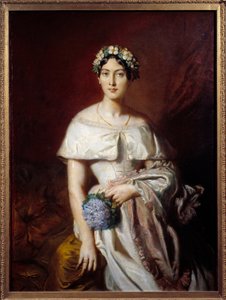 Portrait of Mademoiselle de Cabarrus (Marie-Therese de Cabarrus)