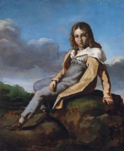 Alfred Dedreux as a Child by Theodore Gericault