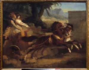 Ancient Tank Race by Theodore Gericault