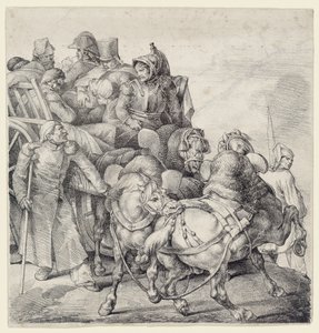 A Wagon Full of Wounded Soldiers