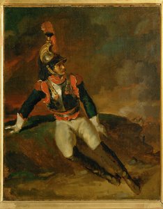Wounded Cuirassier by Theodore Gericault