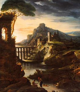 Evening: Landscape with an Aqueduct