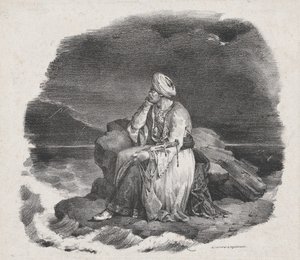 I Dream of Her in the Crashing Waves, 1818 by Theodore Gericault