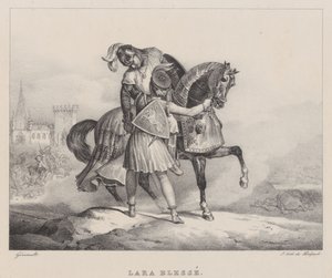 Lara Wounded by Theodore Gericault