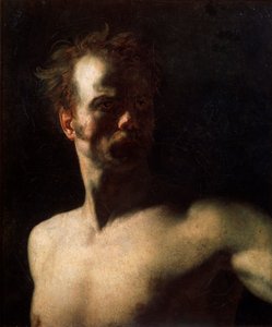 Nude Study by Theodore Gericault