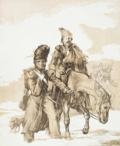 Return from Russia (Retour de Russie). 1818