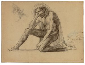 Study for the Father in the Raft of the Medusa