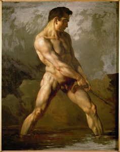 Study of a Male Nude by Theodore Gericault