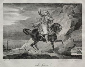 The Giaour by Theodore Gericault