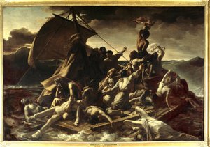 The Raft of the Medusa by Theodore Gericault