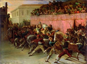 The Riderless Racers at Rome