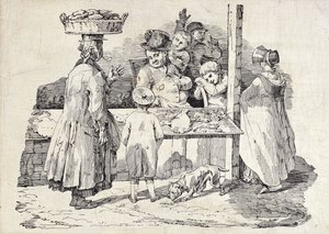 The Sleeping Fish Seller