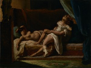 Three Lovers by Theodore Gericault