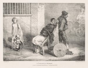 Various Subjects Drawn from Life and on Stone: A Paralytic Woman