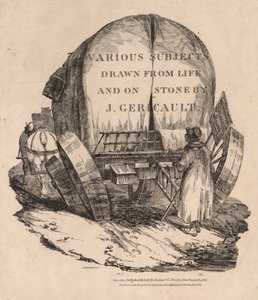 Various Subjects Drawn from Life and on Stone: A Wagon with Harnessed Horses
