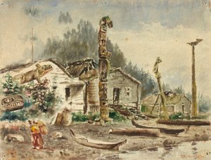 View of Wrangell, Alaska