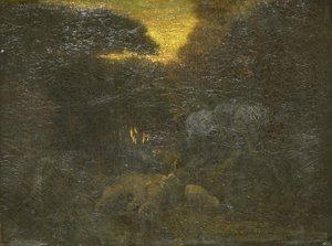 La Gorge aux Loups by Theodore Rousseau