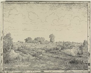 Plain at Plante à Biau by Theodore Rousseau